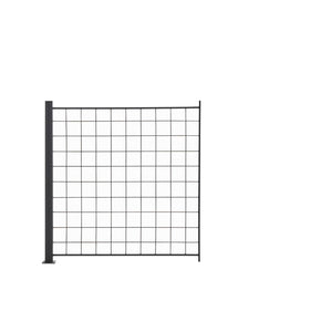 Hortus Extension Trellis Panel With Post, Black