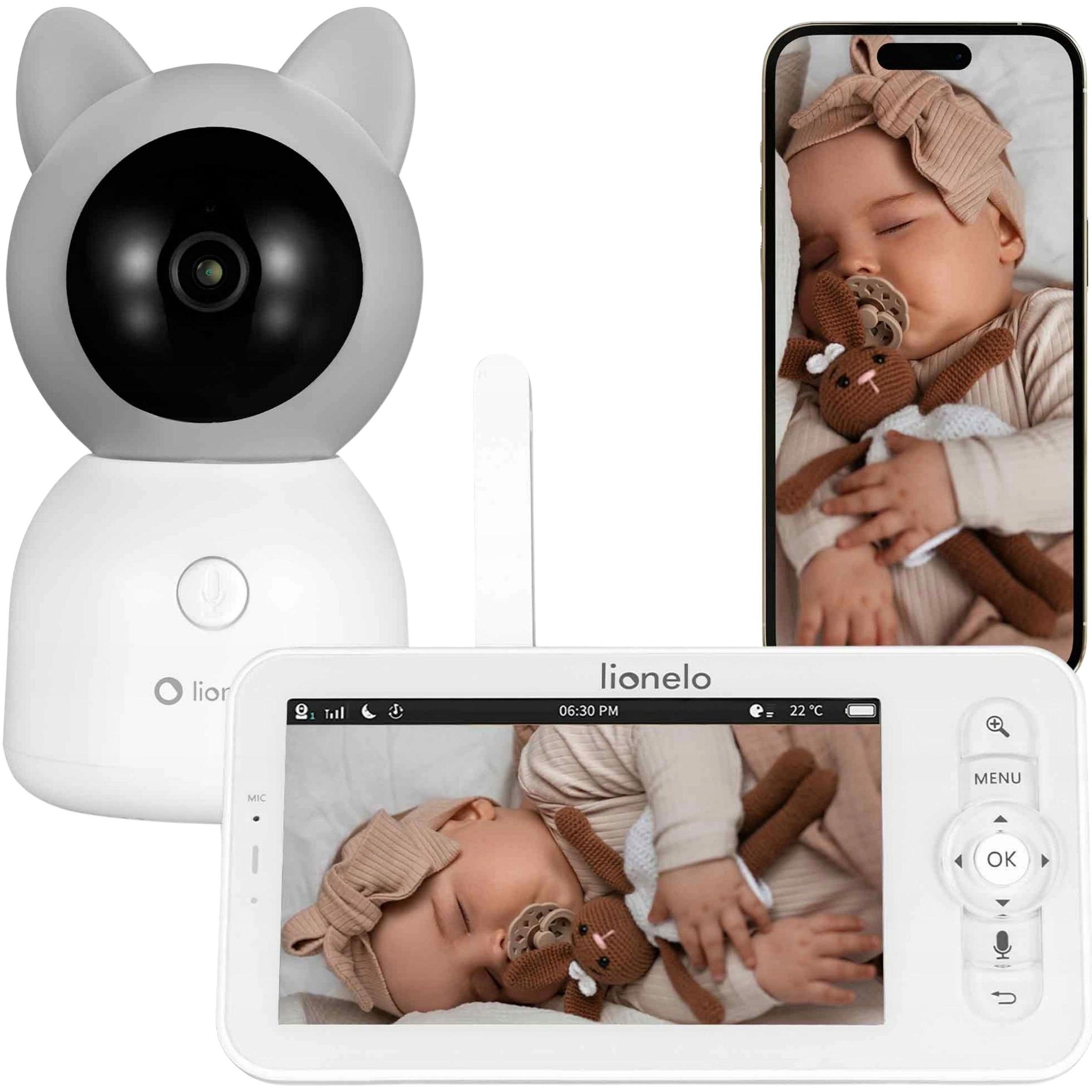 Lionelo Babyline 9.2 AI Baby Monitor