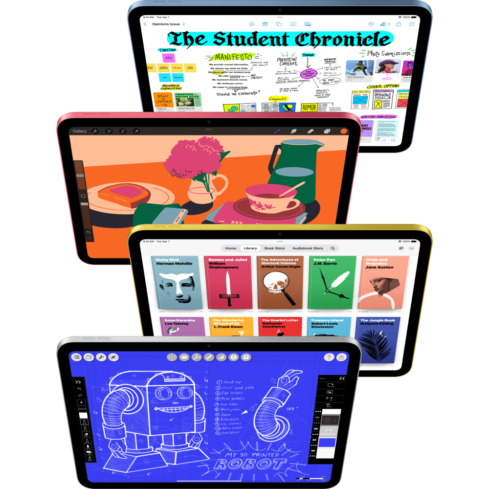 Apple 11-inch iPad A16 Wi-Fi + Cellular, 128 GB, Silver