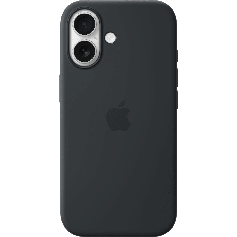 Apple Silicone Case MagSafe for iPhone 17, Black