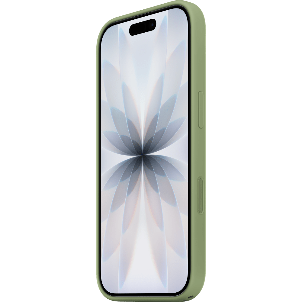 Apple Silicone Case MagSafe for iPhone 17, Light Moss