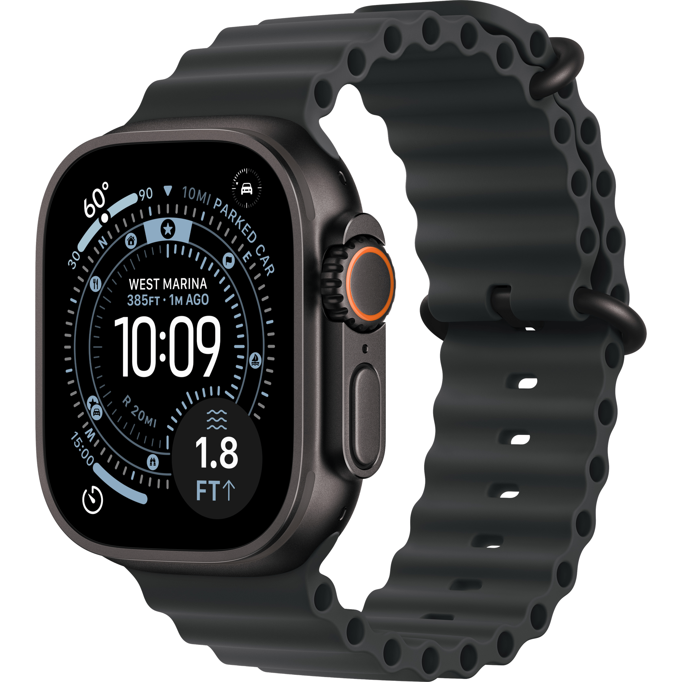 Apple Watch Ultra 3 GPS + Cellular 49 mm , Black Titanium