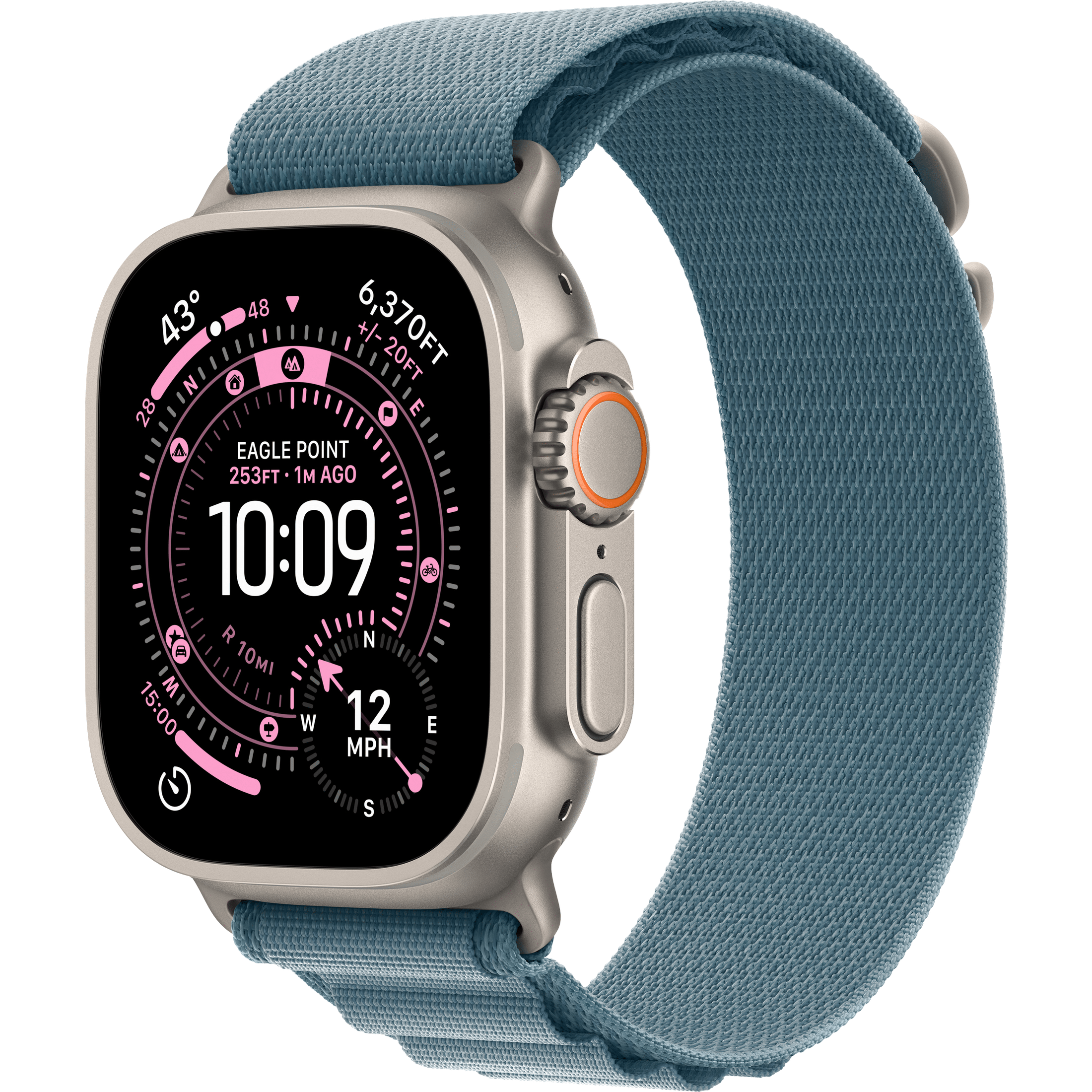 APPLE WATCH ULTRA3 49 NT TI LB ALP M-KSW