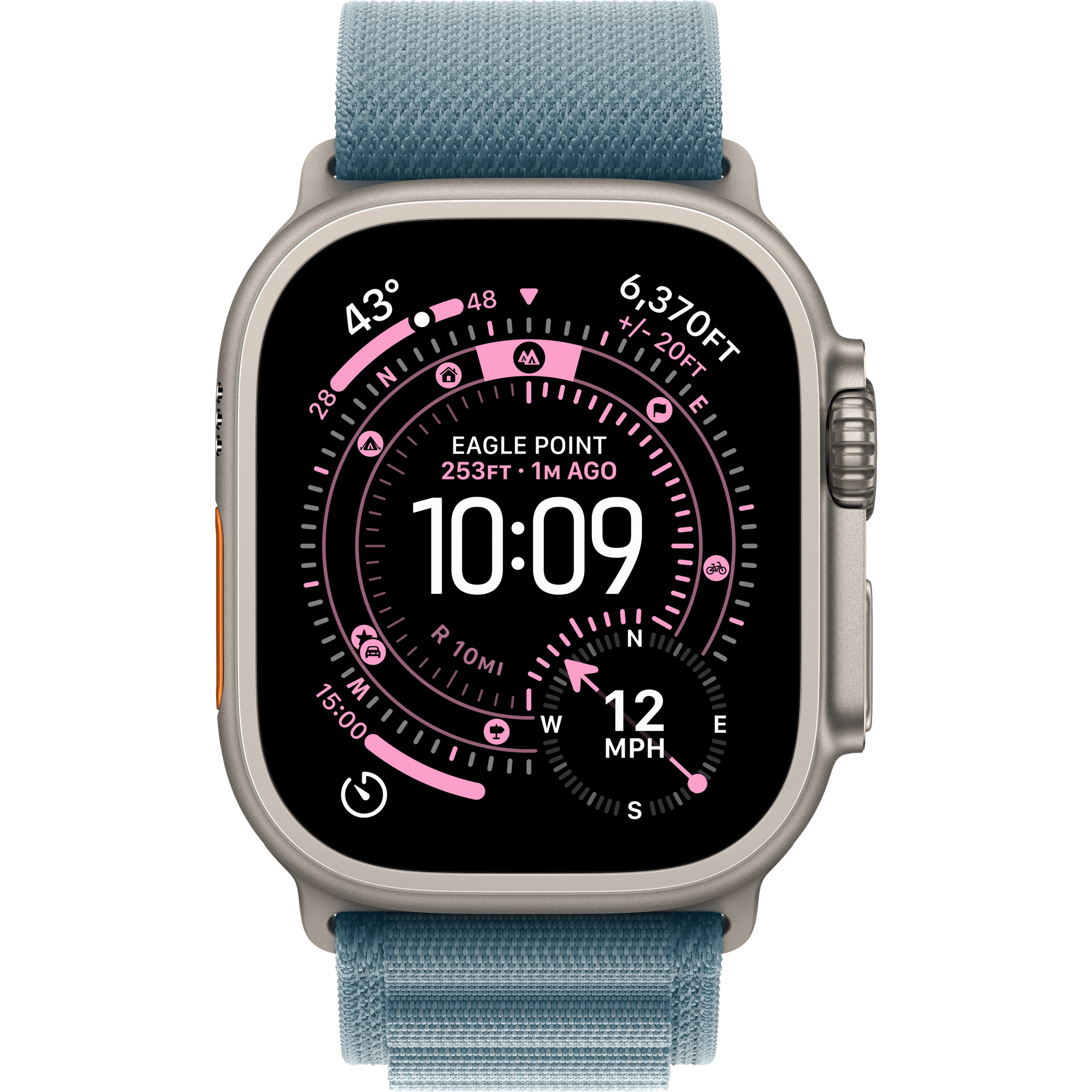 APPLE WATCH ULTRA3 49 NT TI LB ALP M-KSW
