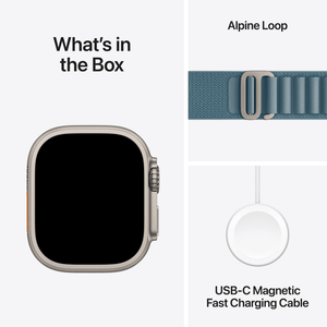 APPLE WATCH ULTRA3 49 NT TI LB ALP M-KSW