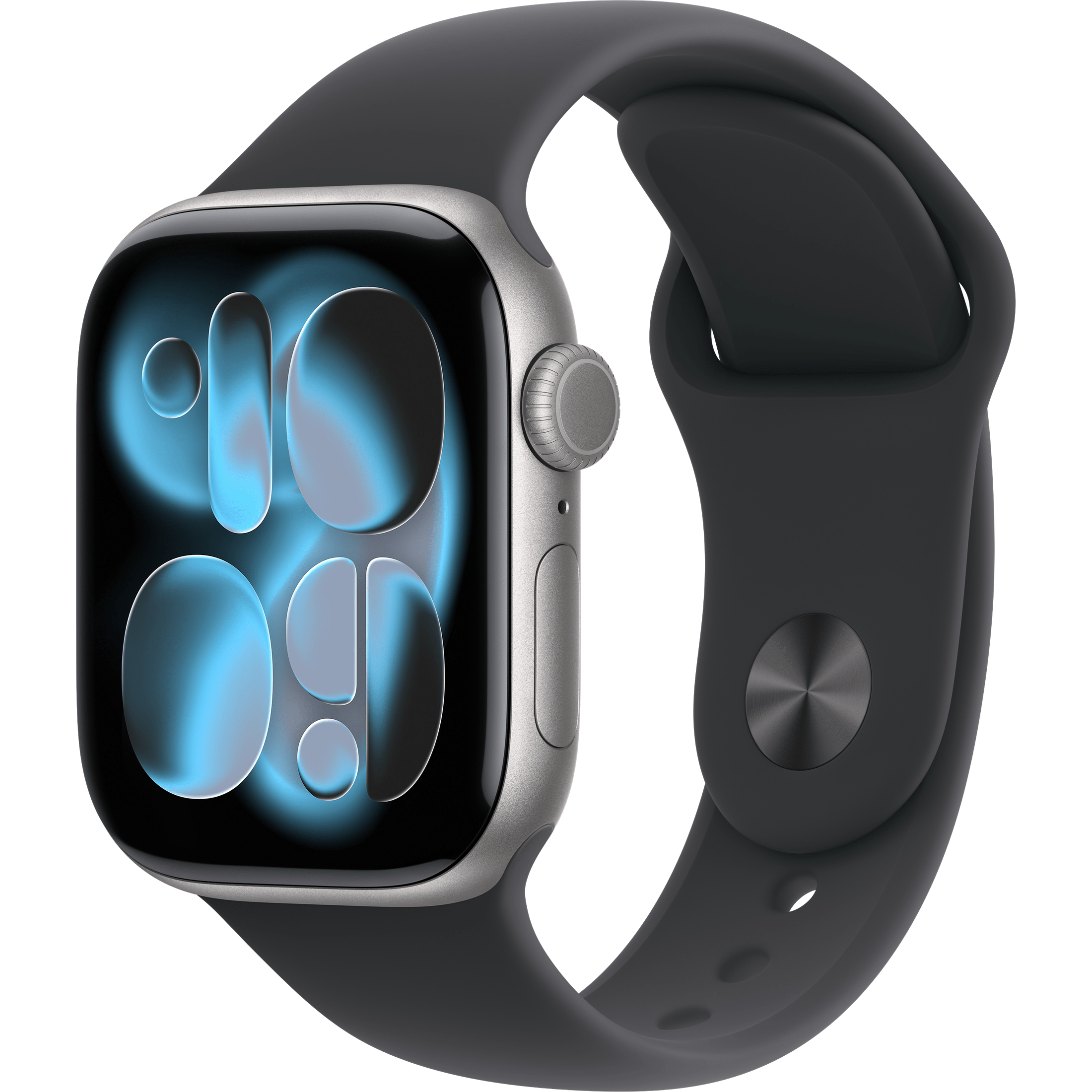 Apple Watch Series 11 GPS, 42 mm Starlight/Black Sport Band, S/M