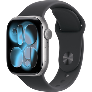 Apple Watch Series 11 GPS, 42 mm Starlight/Black Sport Band, S/M
