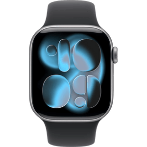 Apple Watch Series 11 GPS, 42 mm Starlight/Black Sport Band, S/M