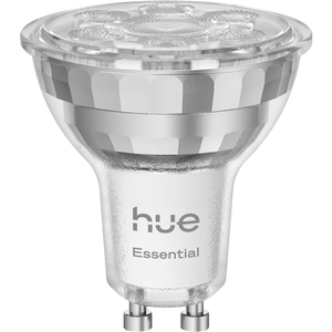Philips Hue Essential GU10 Spotlight Bulb, 3 pcs + Hue Bridge
