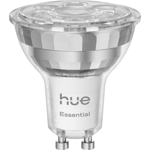 Philips Hue Essential GU10 Spotlight Bulb, 3-pack
