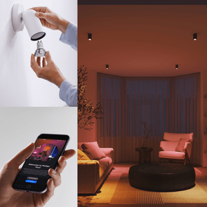Philips Hue Essential GU10 Spotlight Bulb, 3-pack