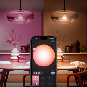 Philips Hue Essential White and Color Ambiance E27 Smart Bulb, 3 pcs + Bridge
