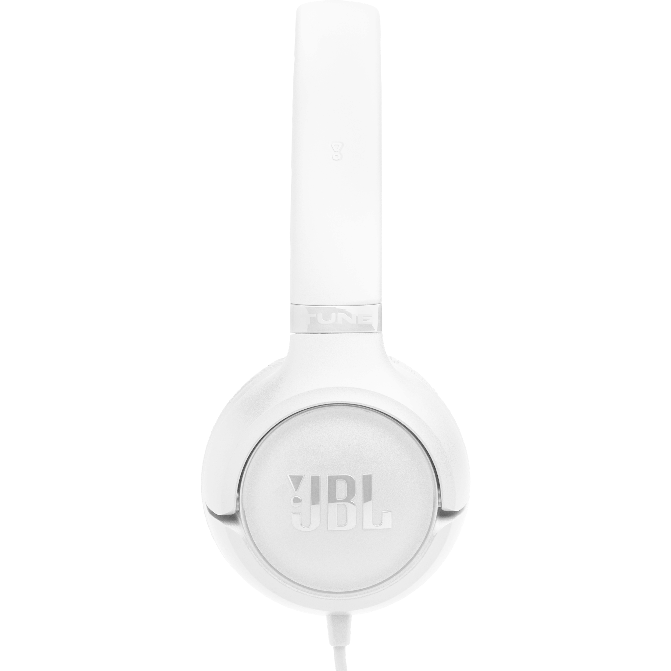 JBL Tune 530 Wired On-Ear Headphones - White