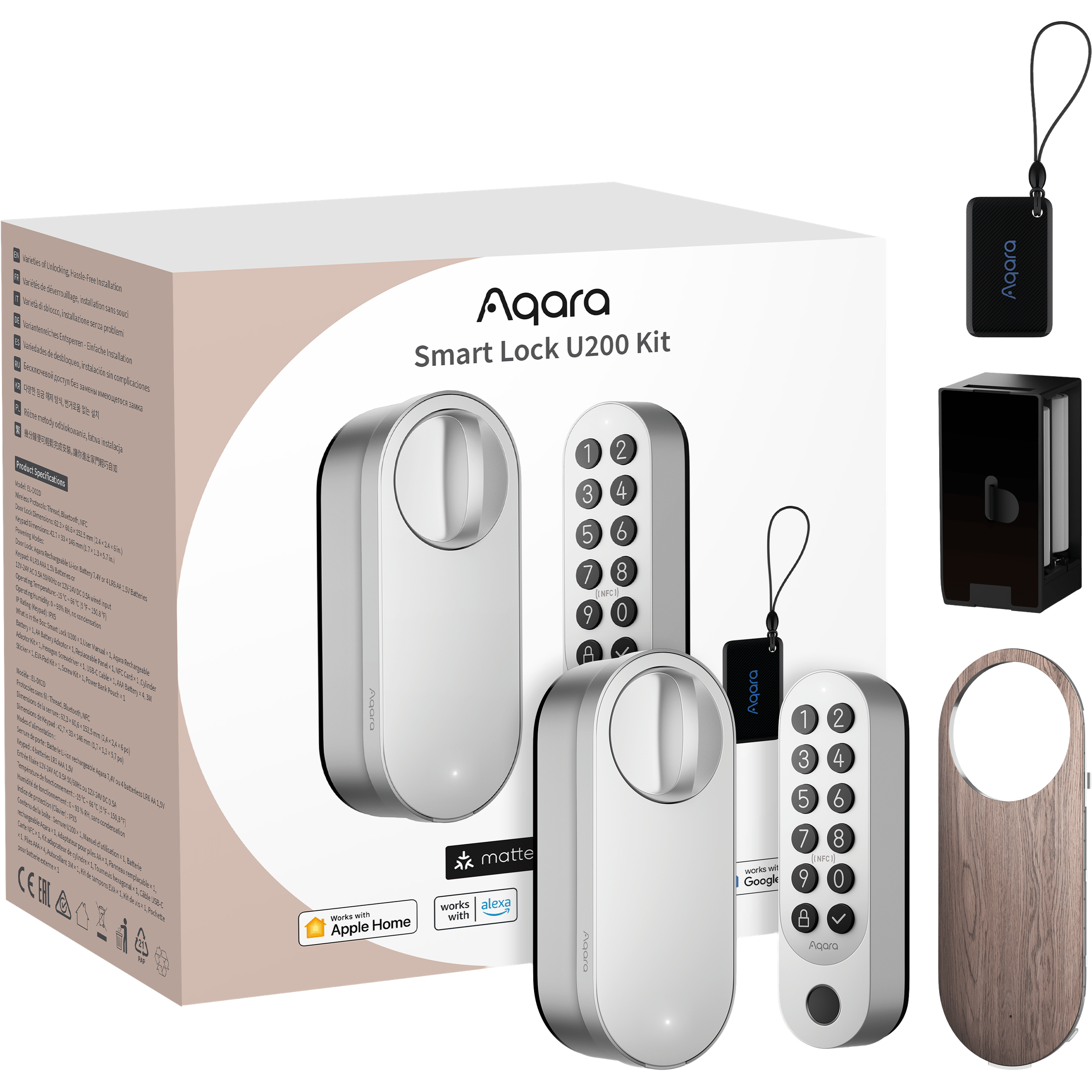 Aqara Smart Lock U200 - Silver