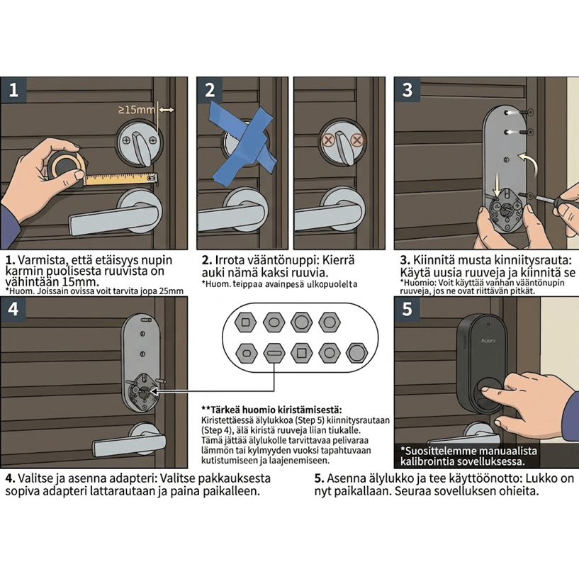 Aqara Smart Lock U200 - Silver