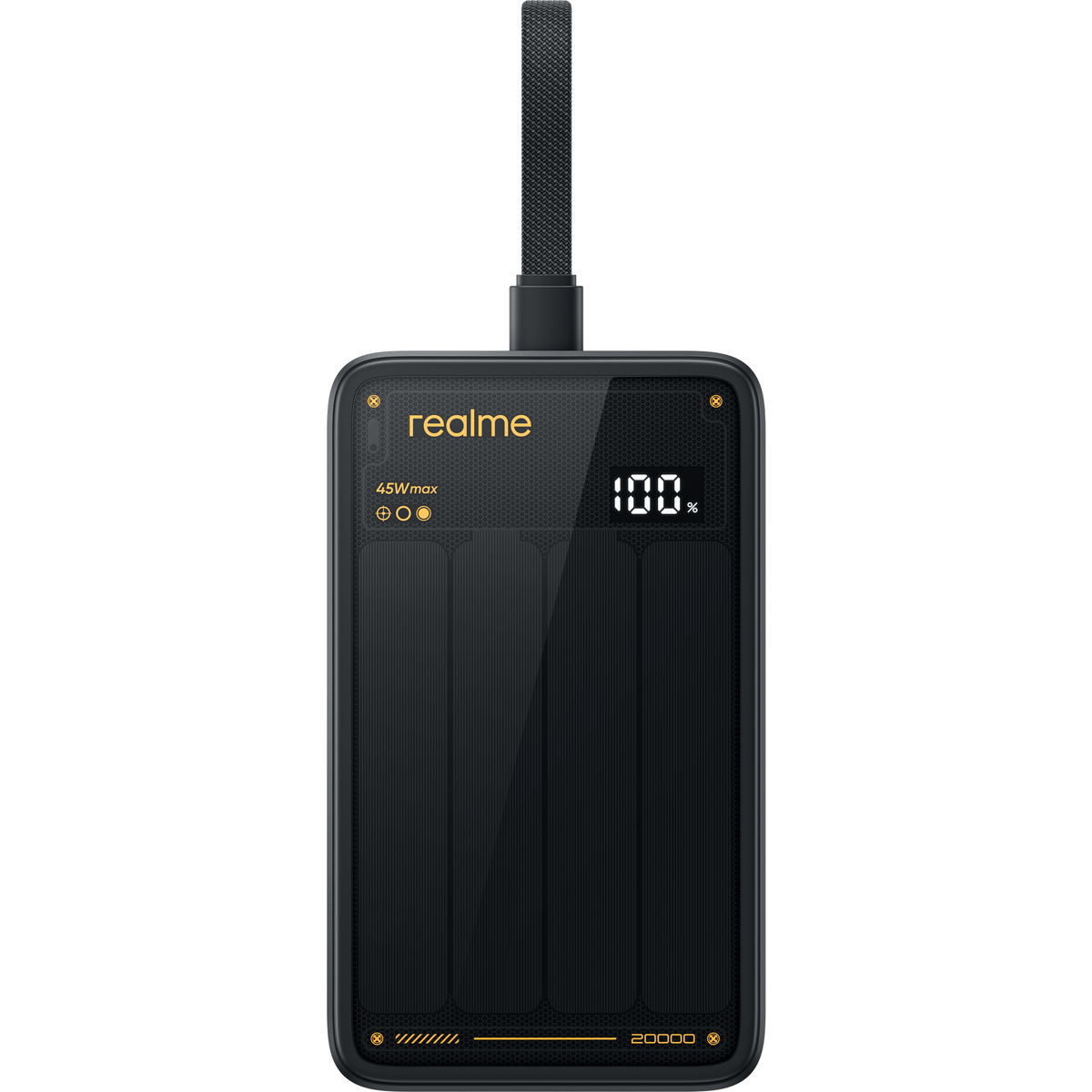 realme 45W Cabled Power Bank Obsidian Black EU