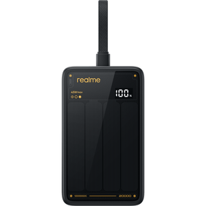 realme 45W Cabled Power Bank Obsidian Black EU