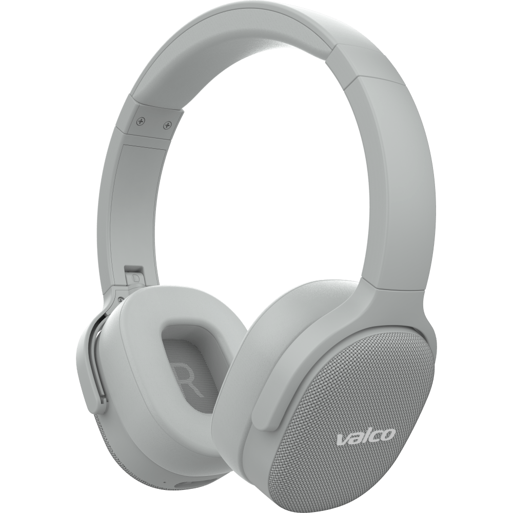 Valco VMK15 Active Noise-Cancelling Headphones, Grey
