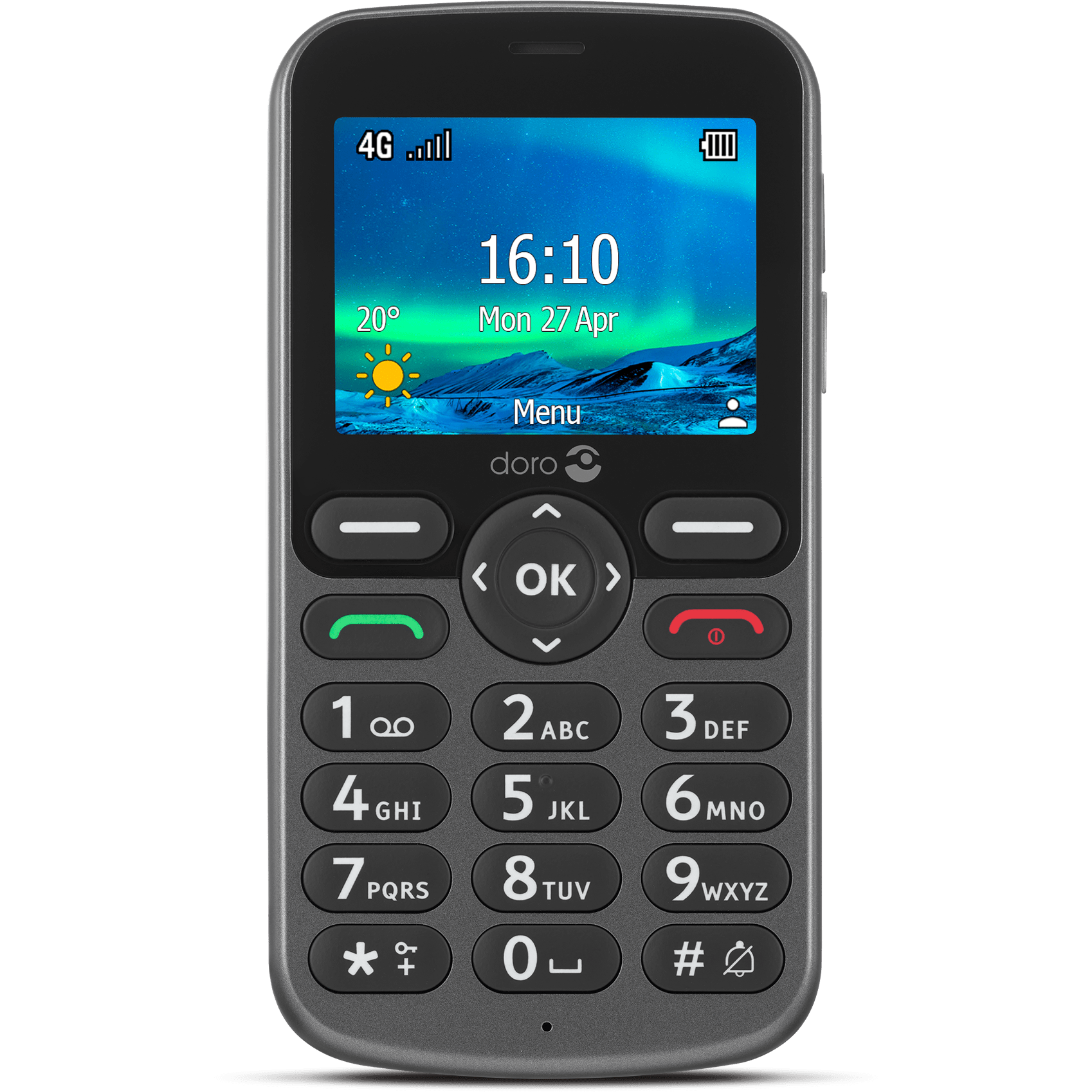 DORO 5861 GRAPHITE 4G