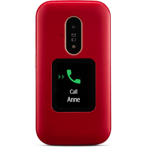Doro 6881 Red 4G Flip Phone