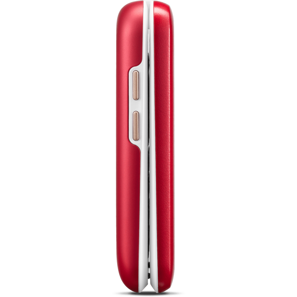 Doro 6881 Red 4G Flip Phone