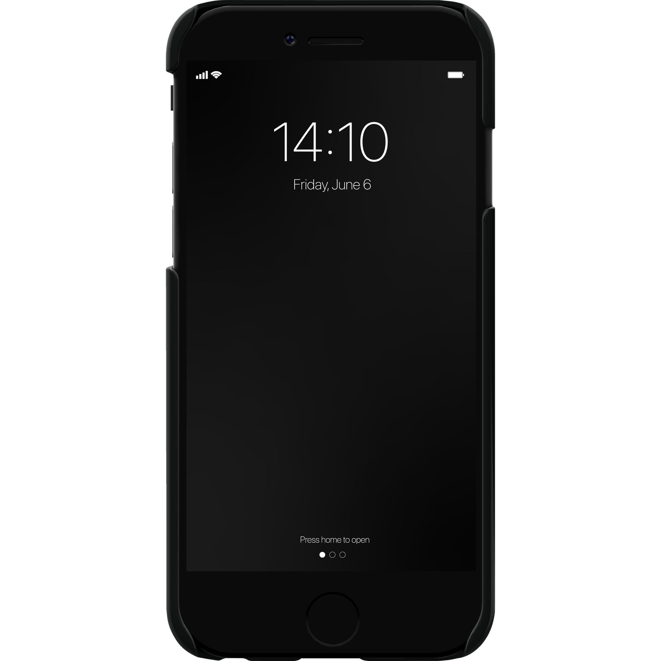 iDeal Fashion Case Seamless iPhone 8/7/6/6s/SE Bla