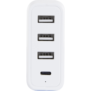 TechnoSmart 4-Port Fast Charger PD QC3.0