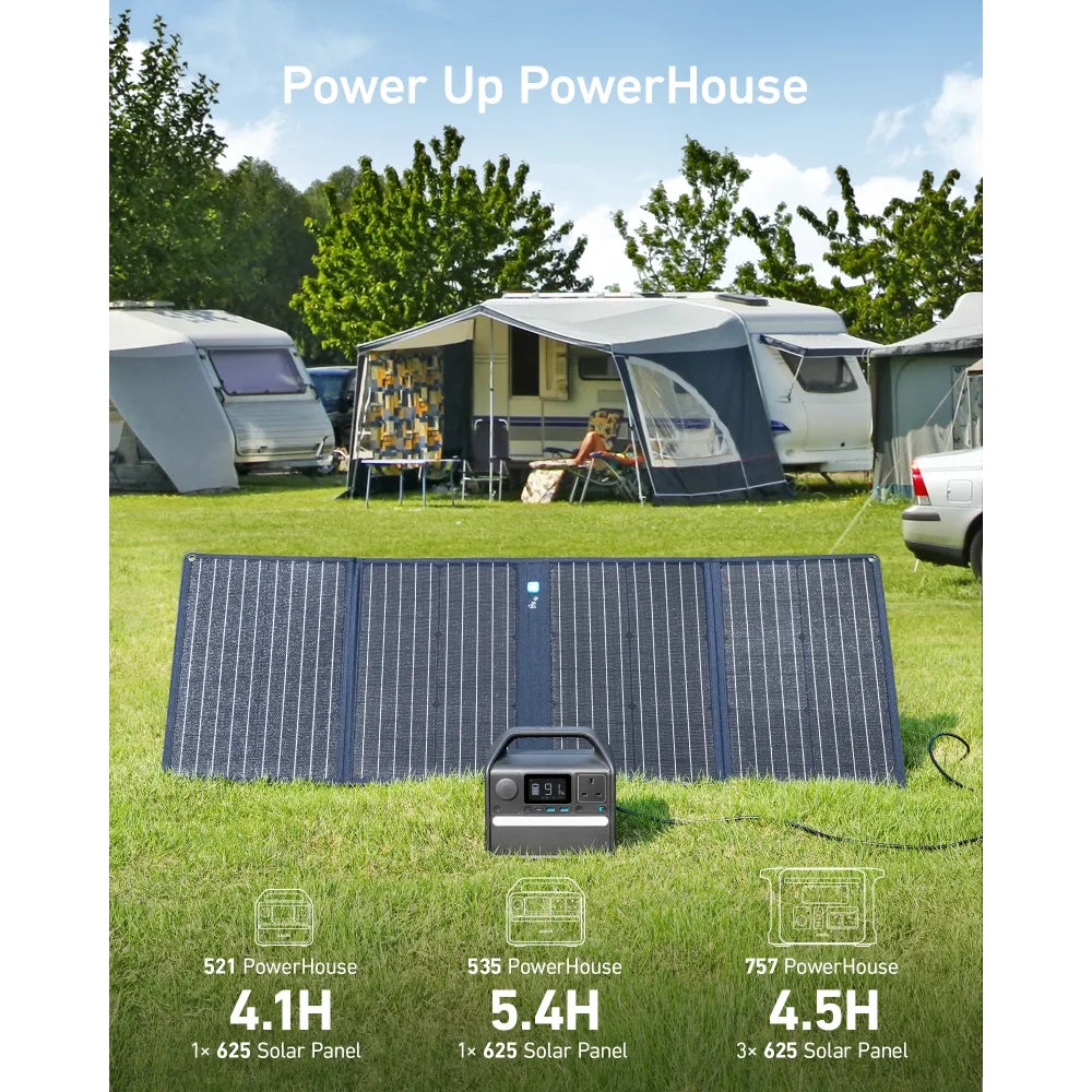 Anker 625 - Monocrystal Solar Charger, 100W – Renow