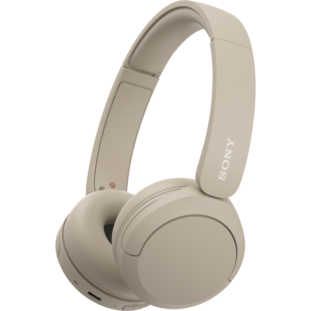 Sony WH-CH520 Wireless Headphones, Beige