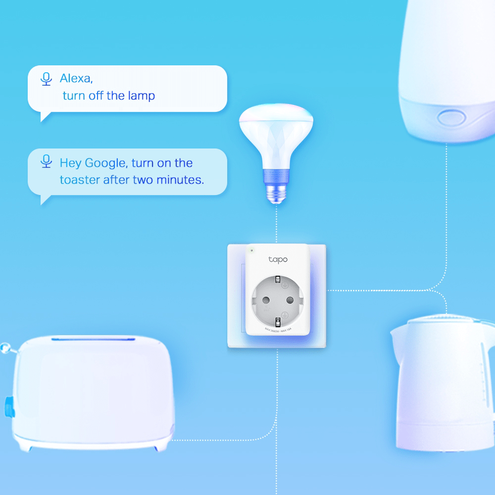 TP-Link Tapo P110 Smart Plug, 4-pack