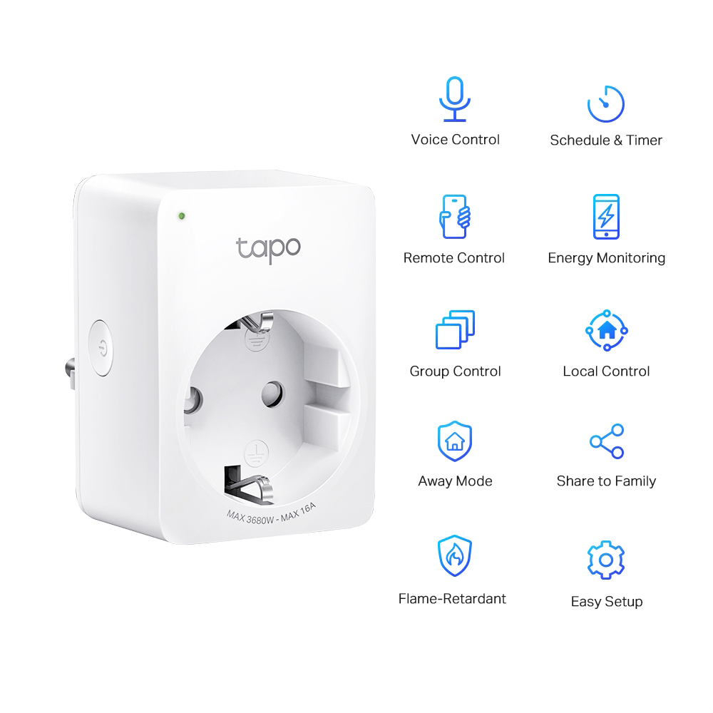 TP-Link Tapo P110 Smart Plug 1-pack