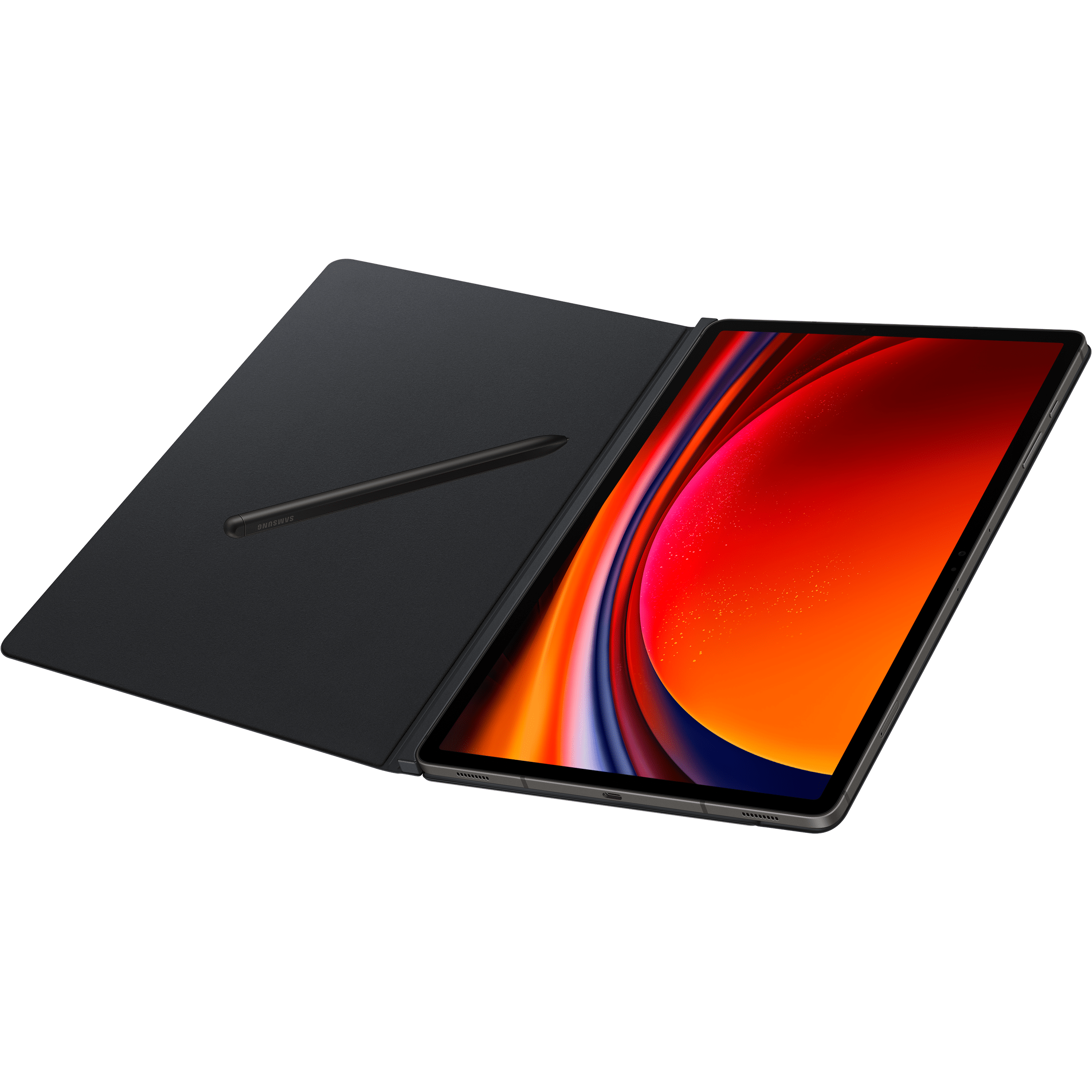 Samsung Smart Book Cover for Tab S9+/S9 FE+ Black