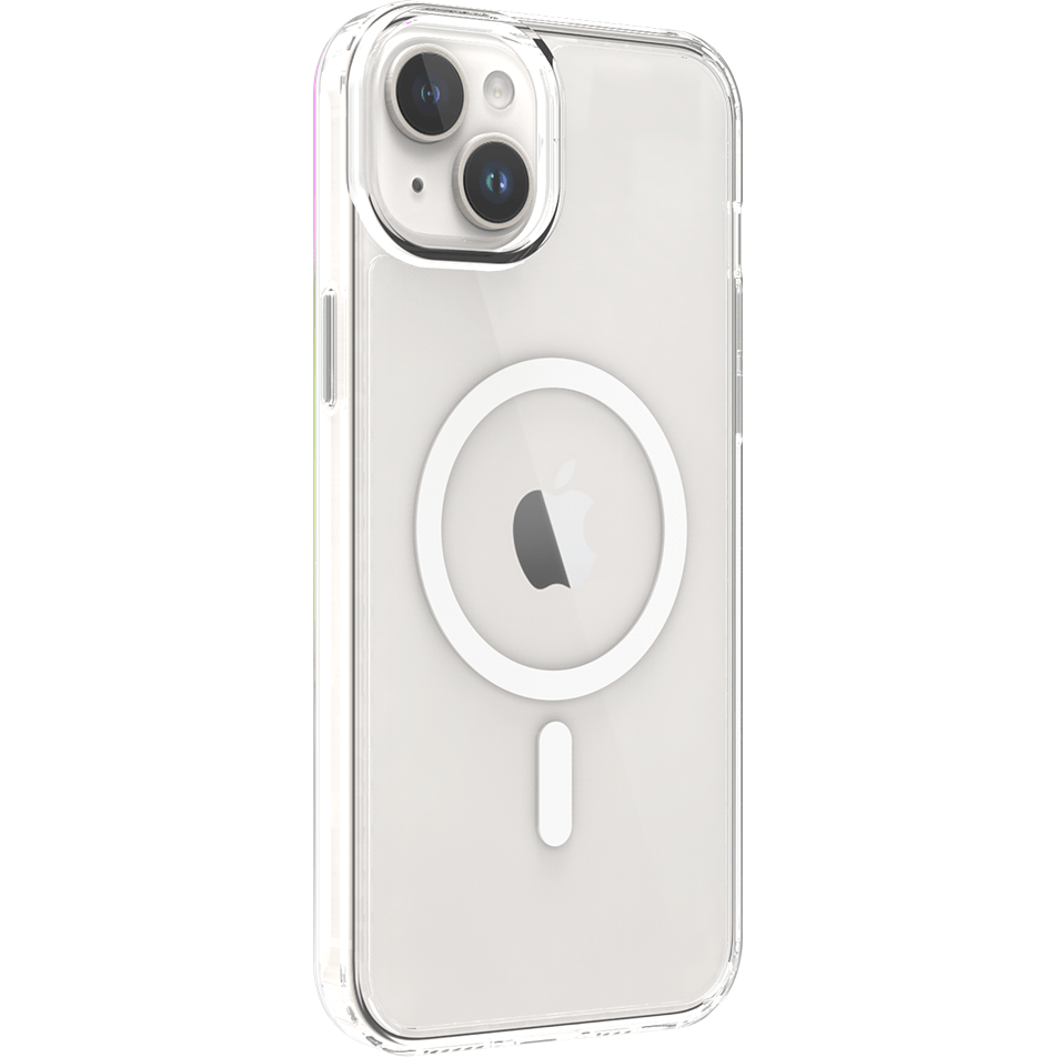 Screenor iPhone 15 Plus MagSafe Bumper Case, Transparent
