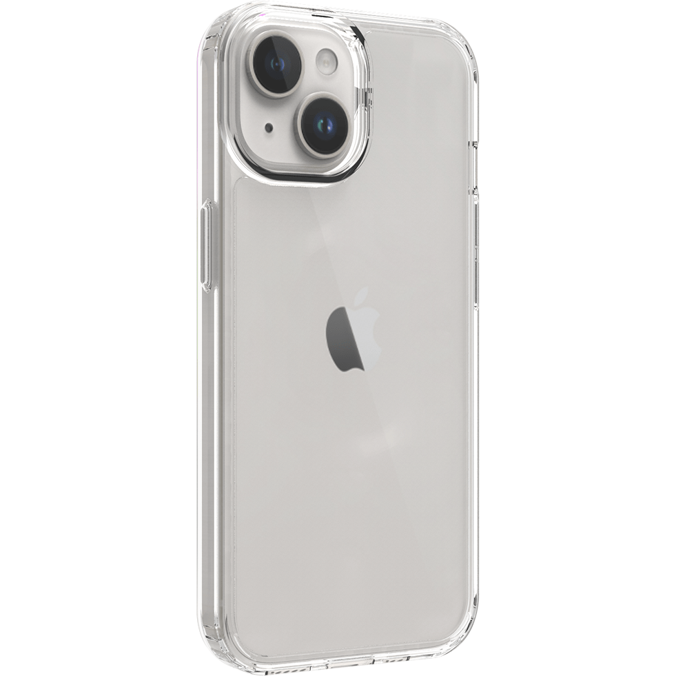 Screenor Bumper Case for iPhone 15, Transparent