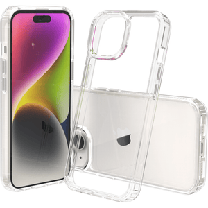 Screenor Bumper Case for iPhone 15, Transparent