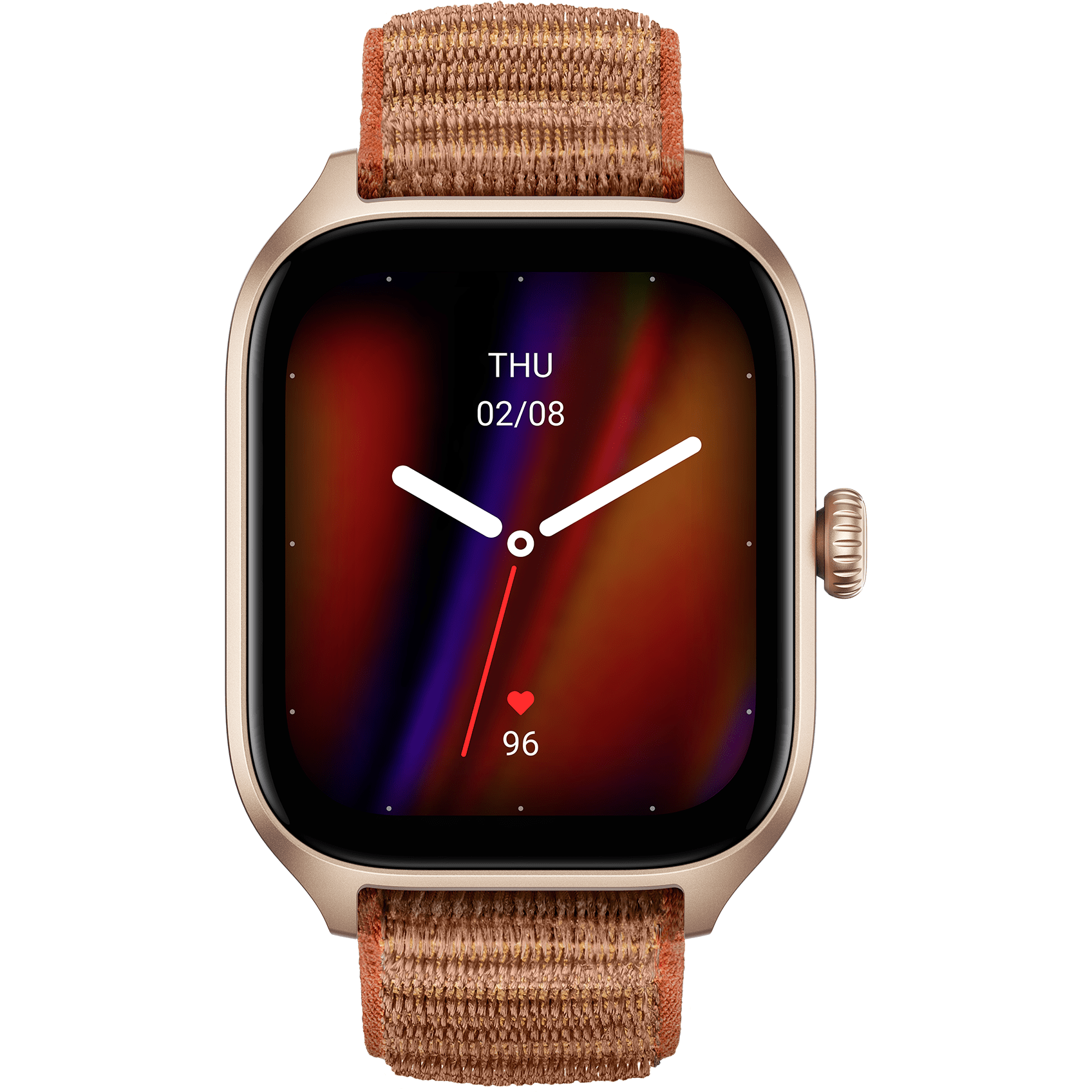 Amazfit GTS 4 Smartwatch, Autumn Brown