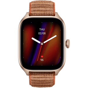 Amazfit GTS 4 Smartwatch, Autumn Brown