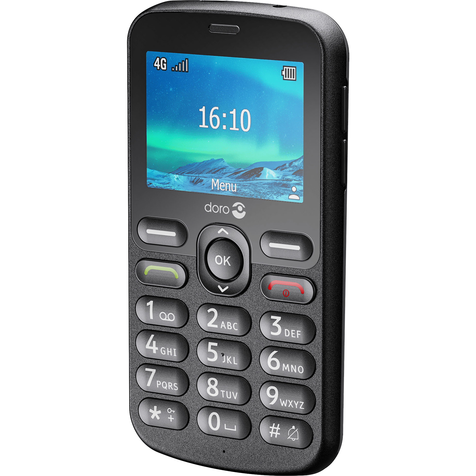 DORO 1881 BLACK 4G W/O CHARGER