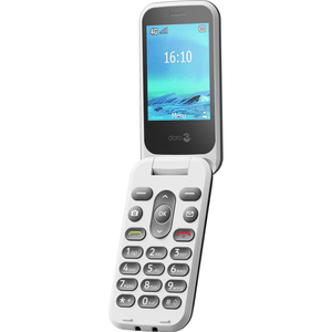Doro 2821 Mobile Phone, Blue/White