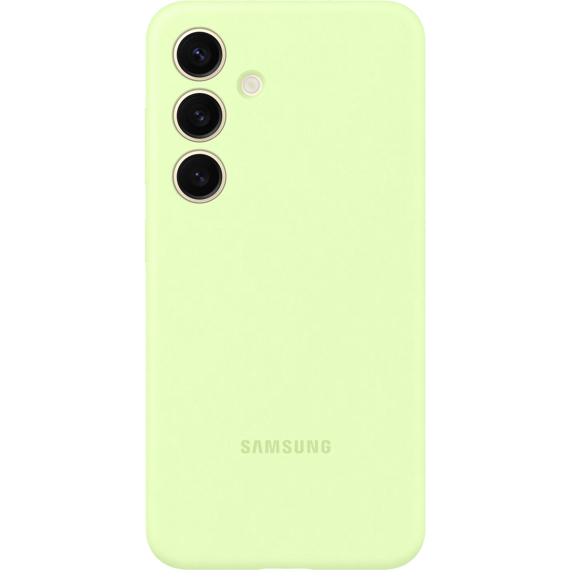 Samsung Galaxy S24 5G Silicone Case, Light Green