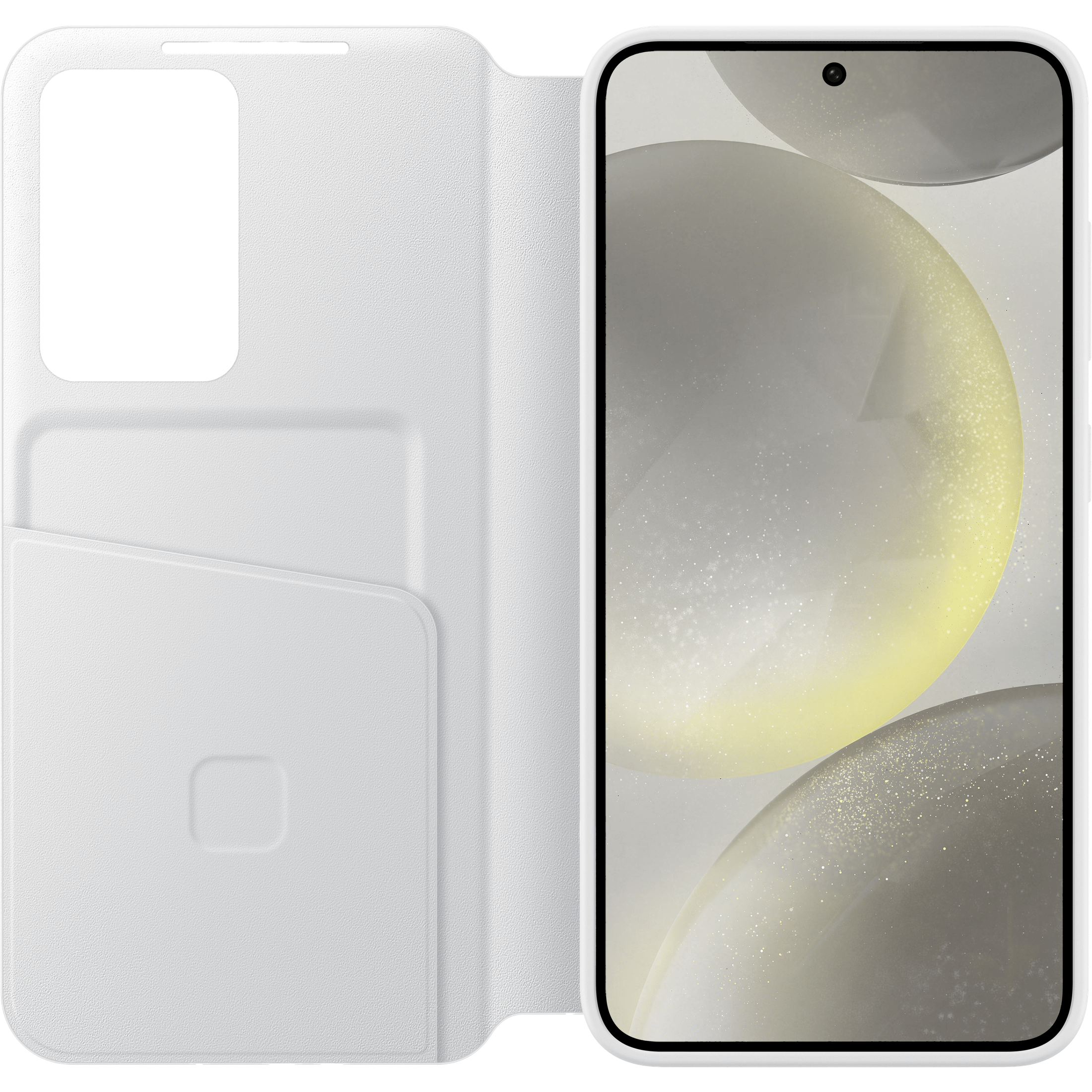 Samsung Galaxy S24 Smart View Wallet Case, White