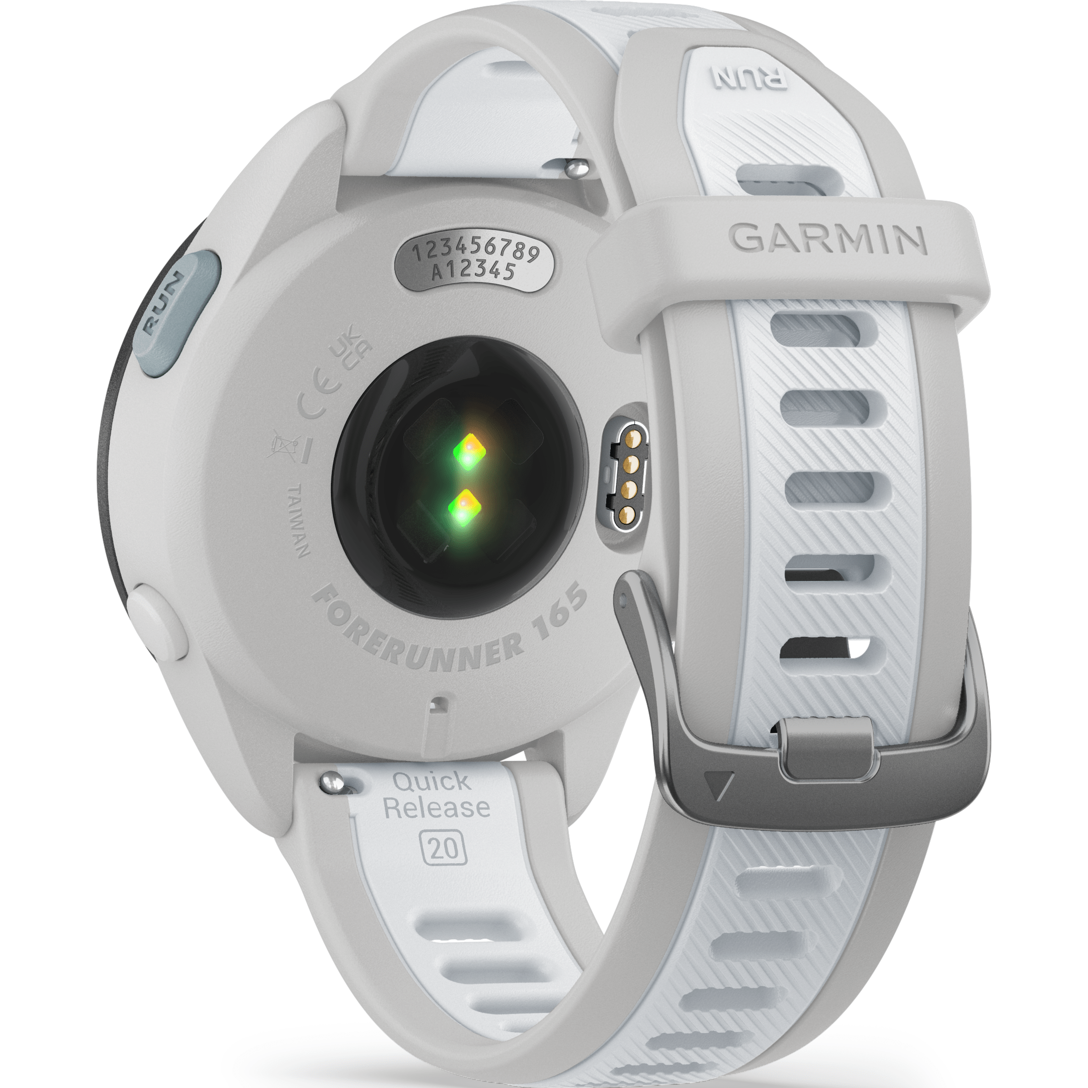 Garmin Forerunner 165 mist gray/whitestone