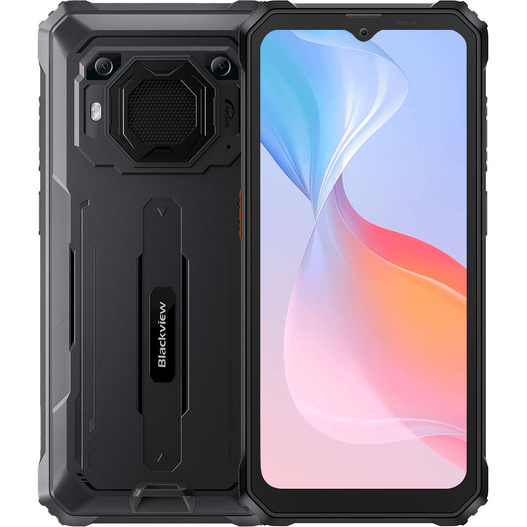 Blackview BV6200 PRO 4GB RAM 128GB Smartphone, Black
