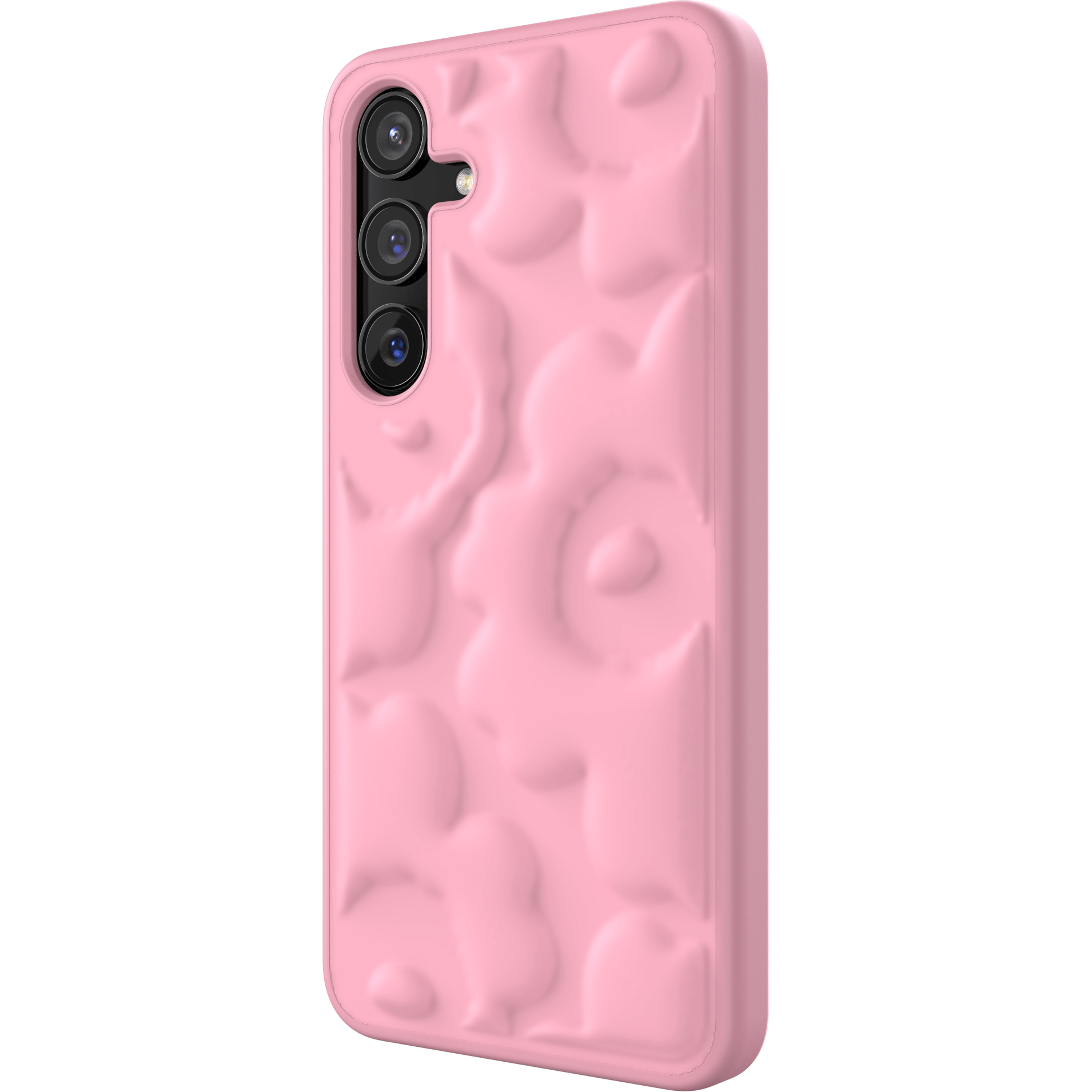 Samsung X Marimekko Embossed Case S24+ Pink