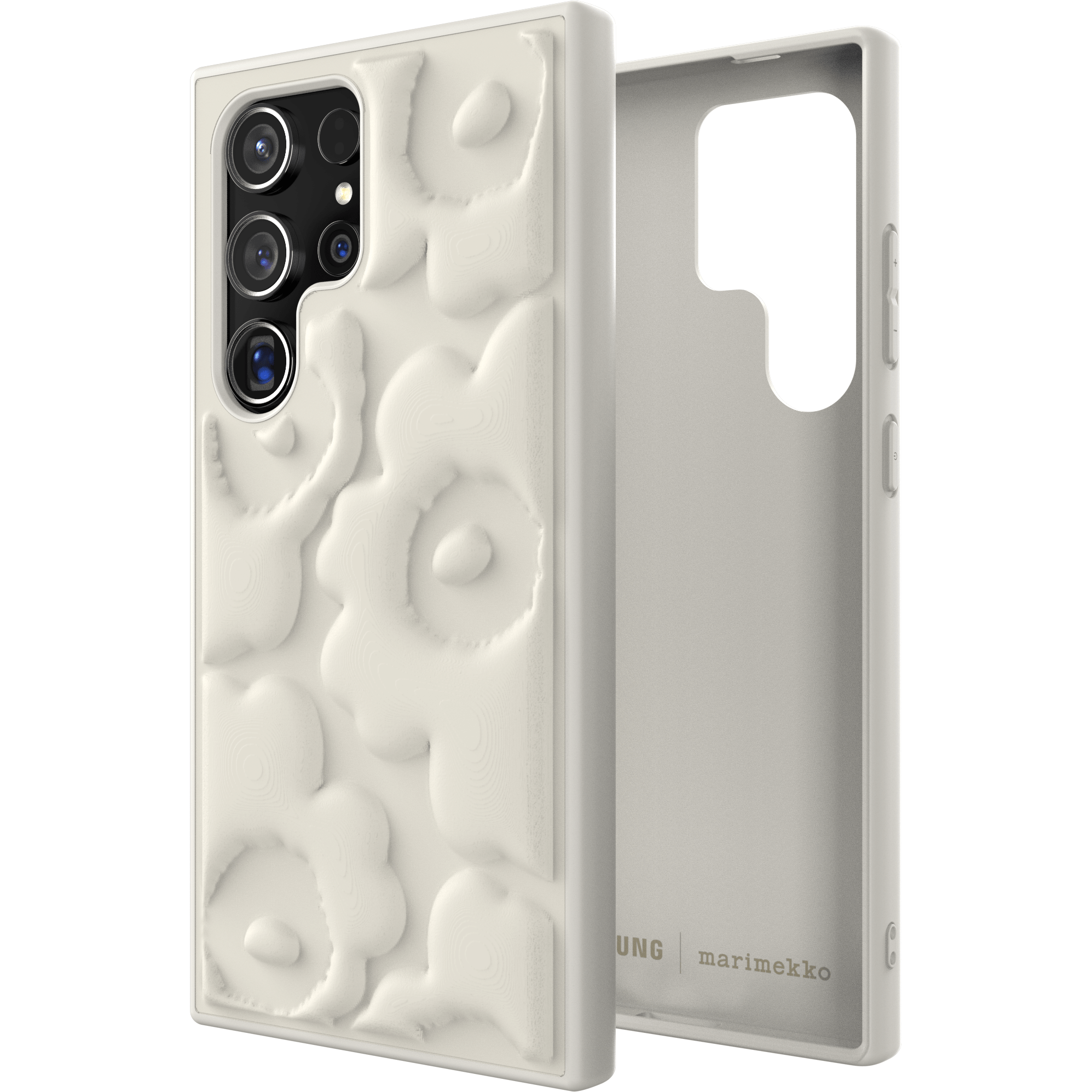 Samsung X Marimekko Embossed Case S24 Ultra Beige