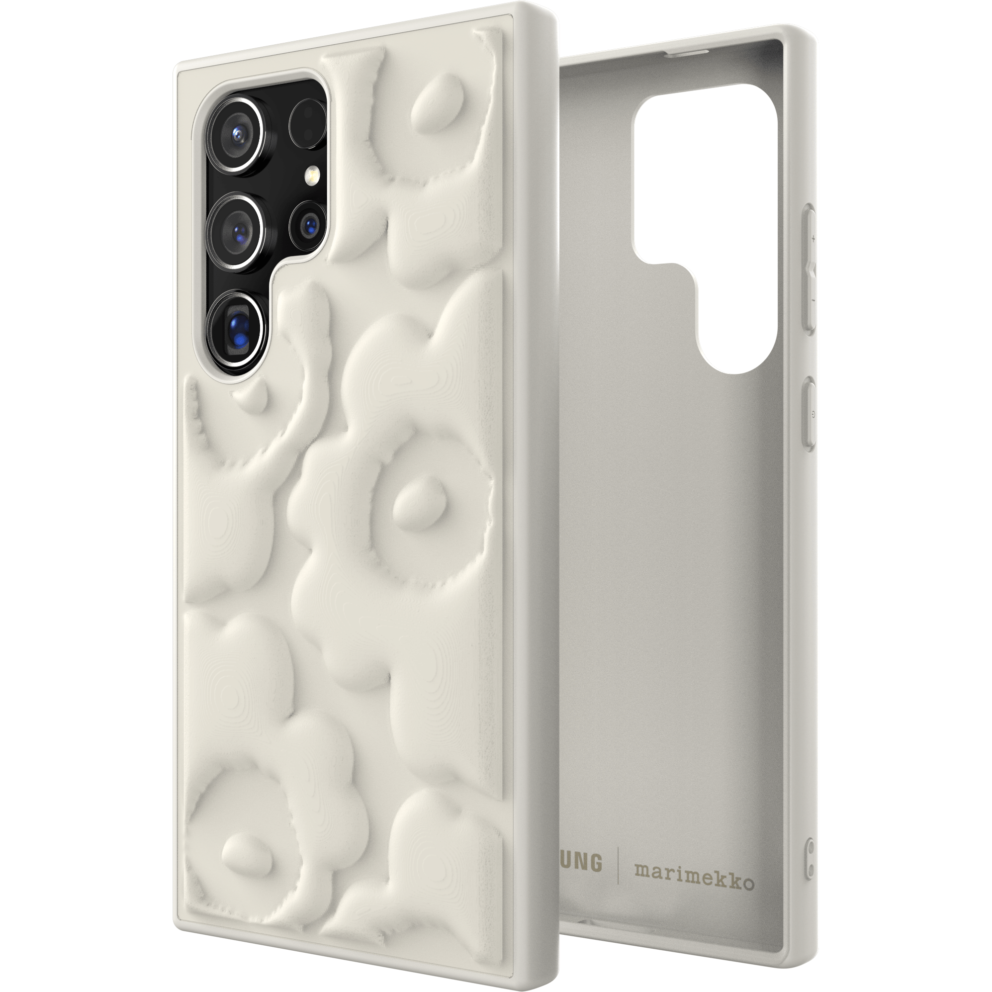 Samsung X Marimekko Embossed Case S24 Ultra Beige
