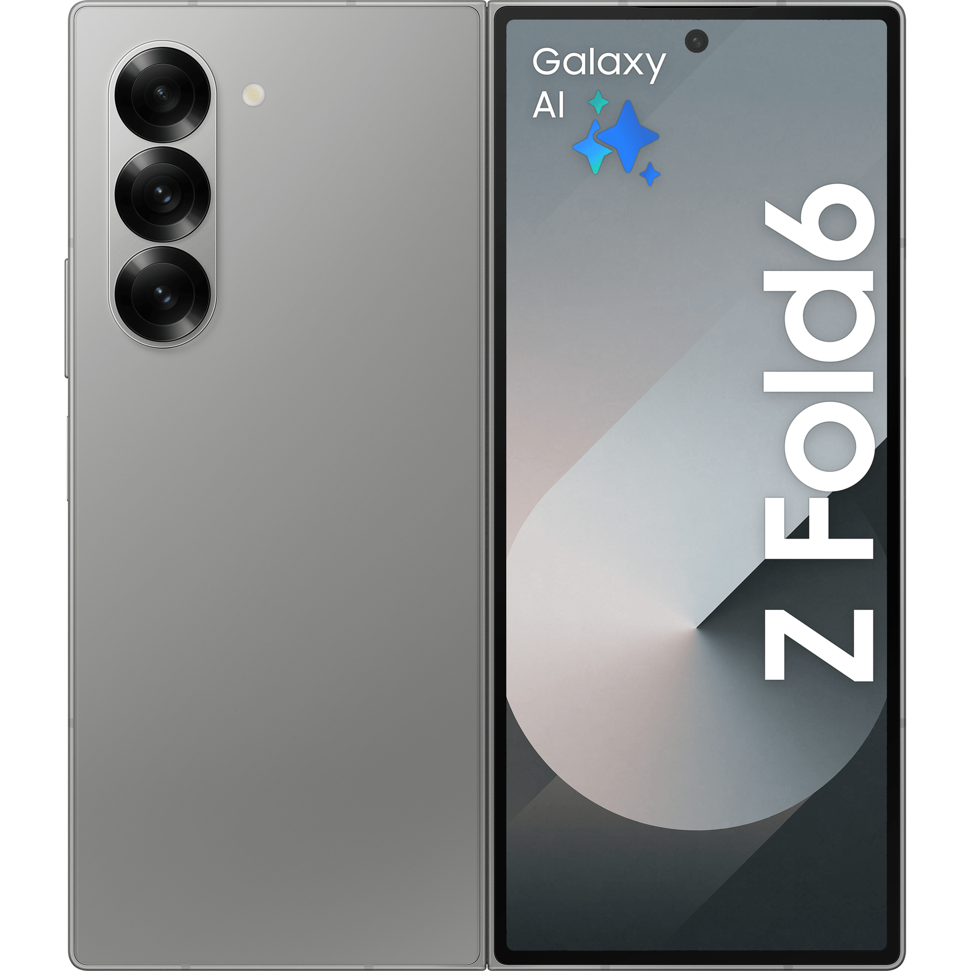 Samsung Galaxy Z Fold6 5G Phone, 512GB/12GB, Silver Shadow – Renow