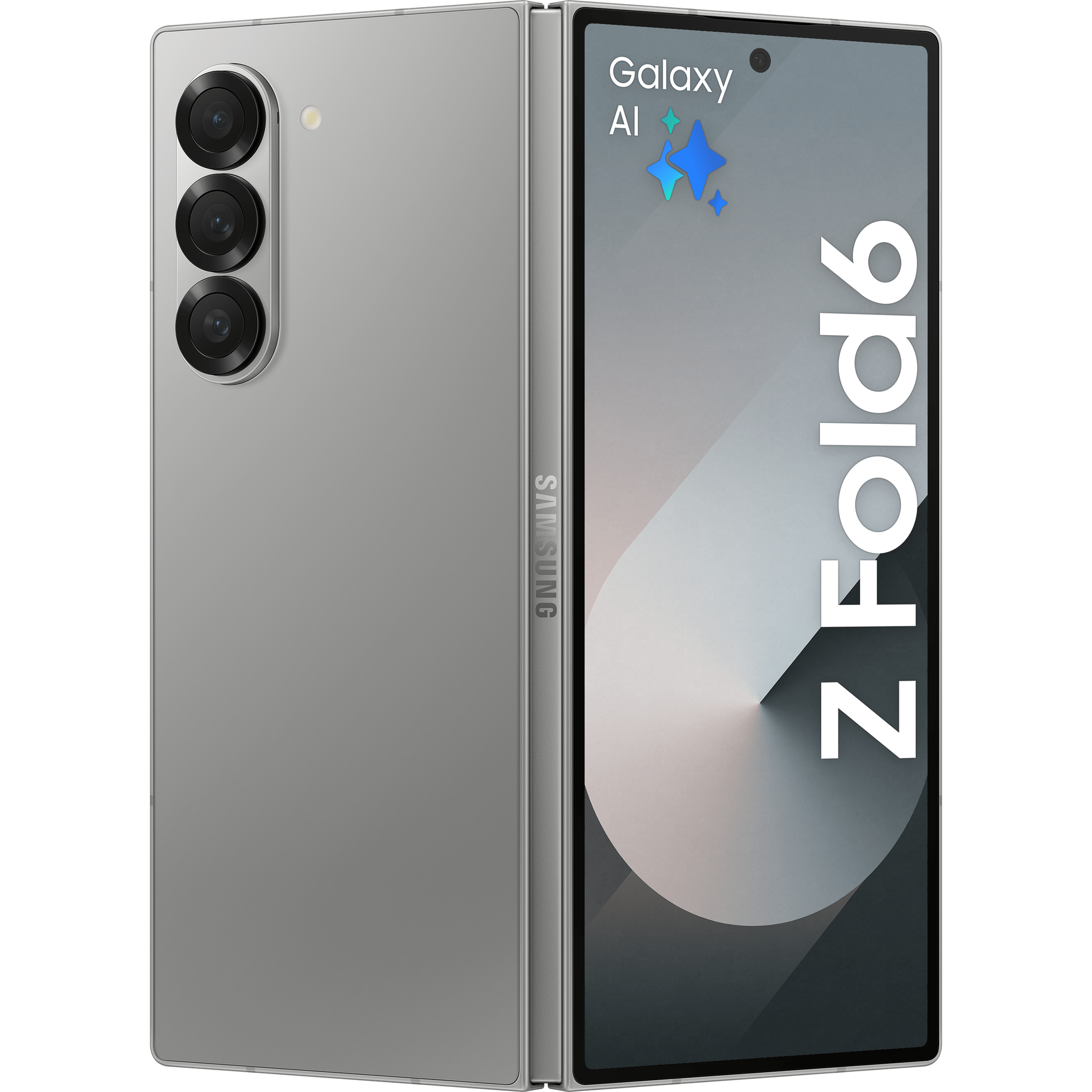 Samsung Galaxy Z Fold6 5G Phone, 512GB/12GB, Silver Shadow – Renow