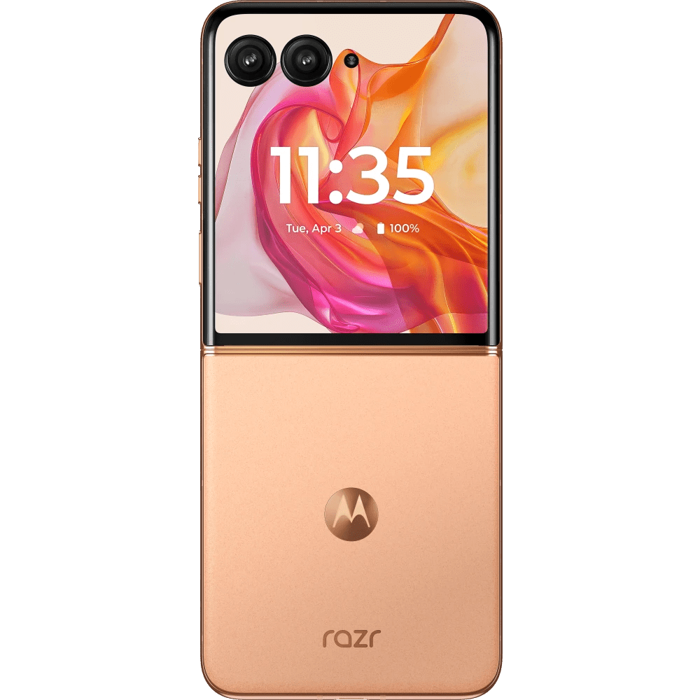 Motorola Razr 50 Ultra 5G, Peach Fuzz