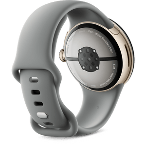 Google Pixel Watch 3 LTE Smartwatch, 41 mm, Champagne Gold / Hazel